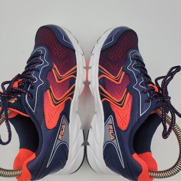 FILA CoolMax Women's Sz 7.5 Blue Purple Athletic Shoes Lace Up Sneakers Running - Picture 7 of 12